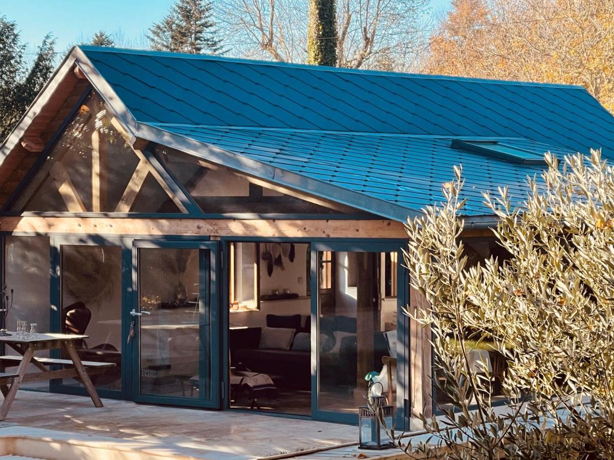 Cottage Normand Avec Sa Grande Piscine Chauffee Toute L Annee Sur Parc Arbore Et Clos En Plein Coeur De La Campagne Adapte Aux Kids Et Dog Friendly Saint-Antonin-de-Sommaire Eksteriør bilde