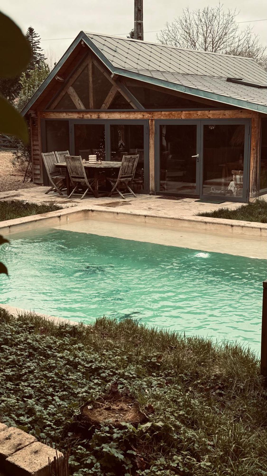 Cottage Normand Avec Sa Grande Piscine Chauffee Toute L Annee Sur Parc Arbore Et Clos En Plein Coeur De La Campagne Adapte Aux Kids Et Dog Friendly Saint-Antonin-de-Sommaire Eksteriør bilde
