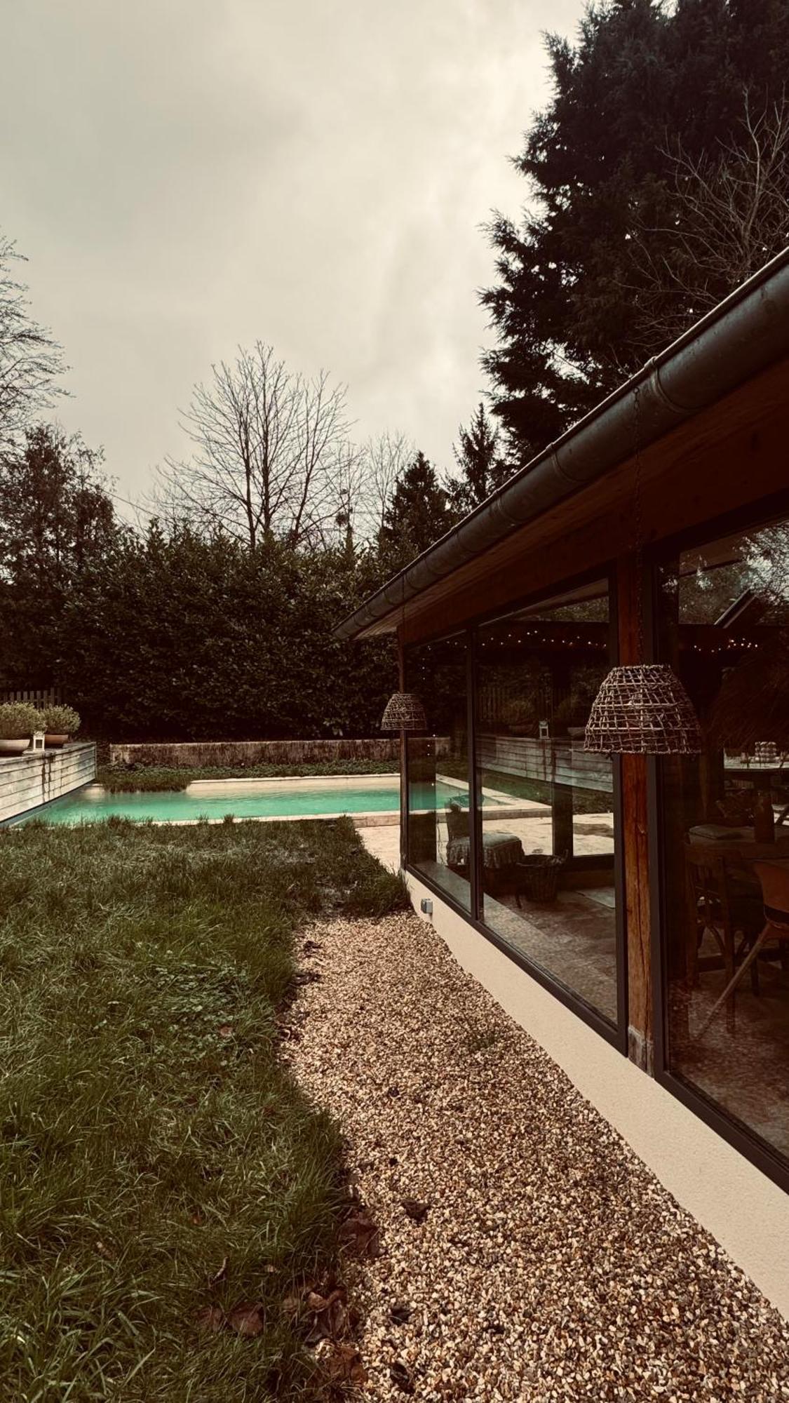 Cottage Normand Avec Sa Grande Piscine Chauffee Toute L Annee Sur Parc Arbore Et Clos En Plein Coeur De La Campagne Adapte Aux Kids Et Dog Friendly Saint-Antonin-de-Sommaire Eksteriør bilde